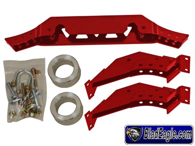 LK P RZR1K 3 5 Polaris RZR XP 1000 3 5 inch lift kit 4