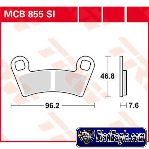 front pad TRW 850